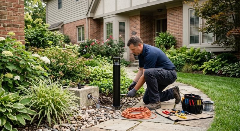 Patio Lights Installation in Alpharetta, GA