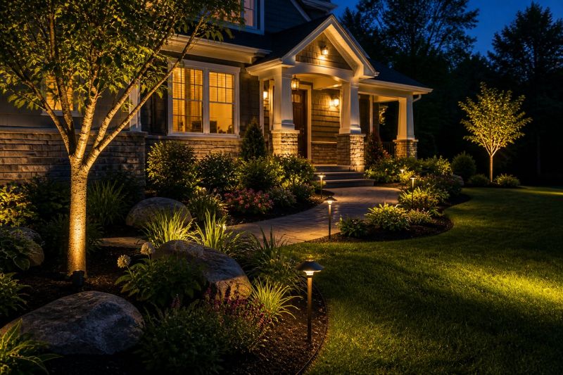 Walkway Lighting Installation in Kansas City, KS